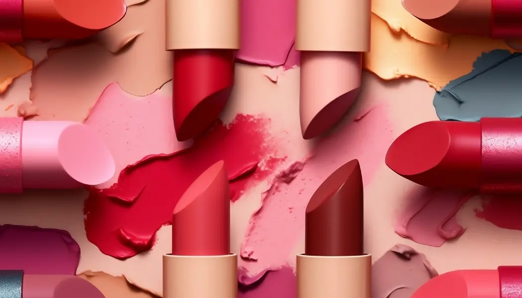 Professional lipsticks and makeup shades at Angel's Touch salon