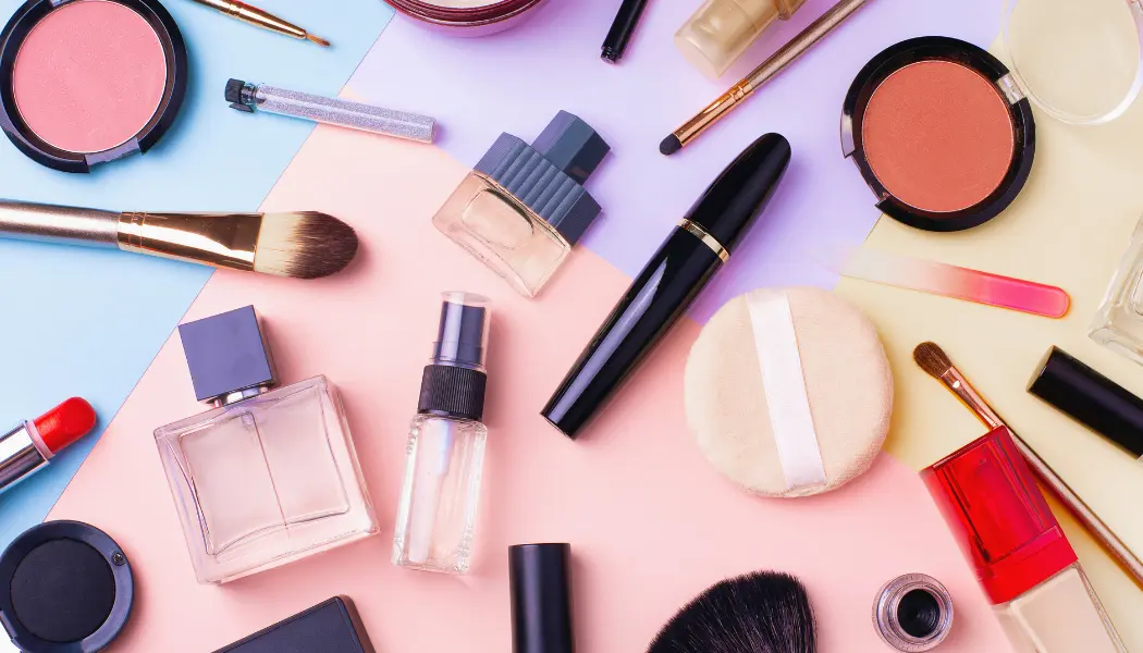 Luxury cosmetics and beauty products at Angel's Touch salon