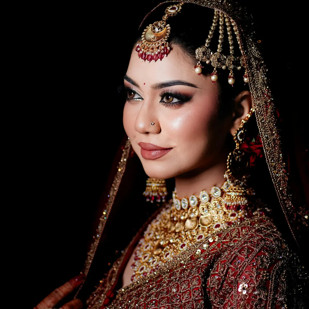 HD bridal and party makeup by Angel's Touch salon